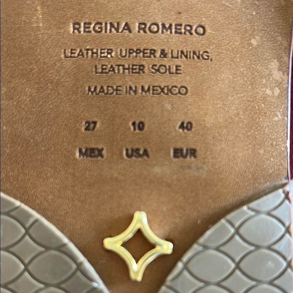 Regina Romero Resort, Handemade in MX “Amaya” Red, MEX27, US10, EUR40 - Picture 5 of 16